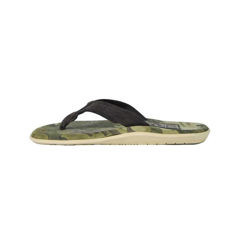 SALE - Island Slipper Men's Two Tone Leather and Suede Size 9