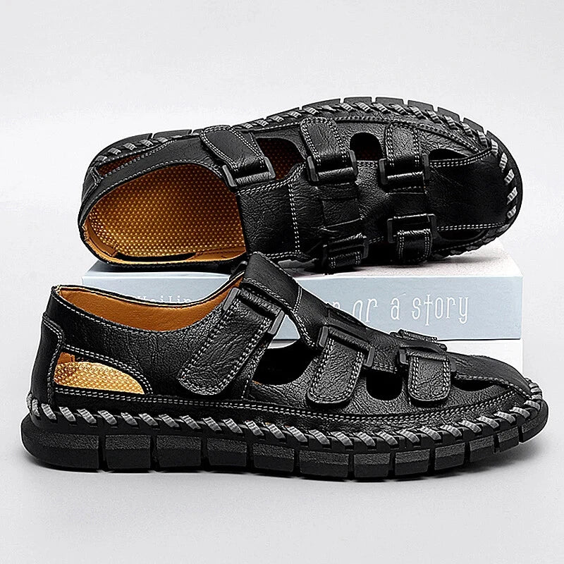 Summer Men Sandal Fashion Roman Slippers Breathable Comfortable Beach Shoes