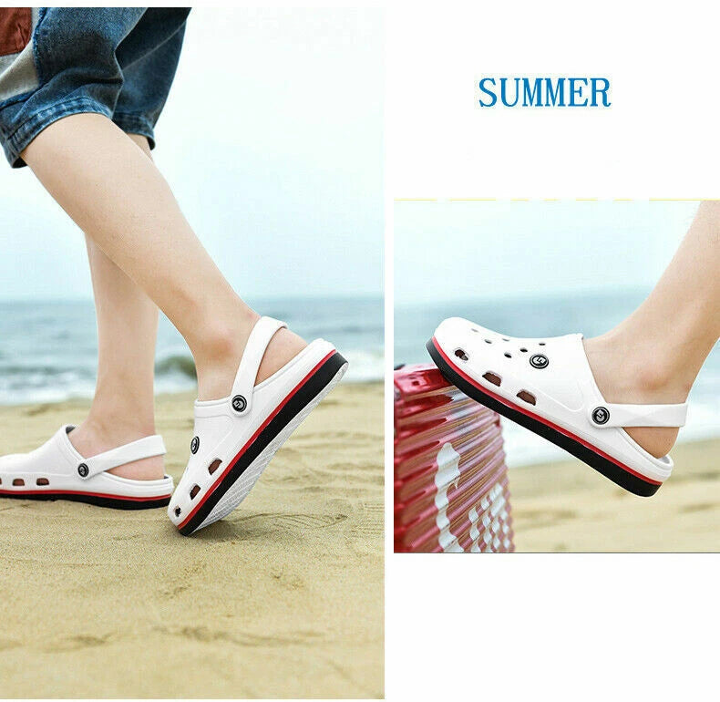 Sandals Men Clogs Slippers Bottom Beach Sandals Men Clog Sandals Breathable