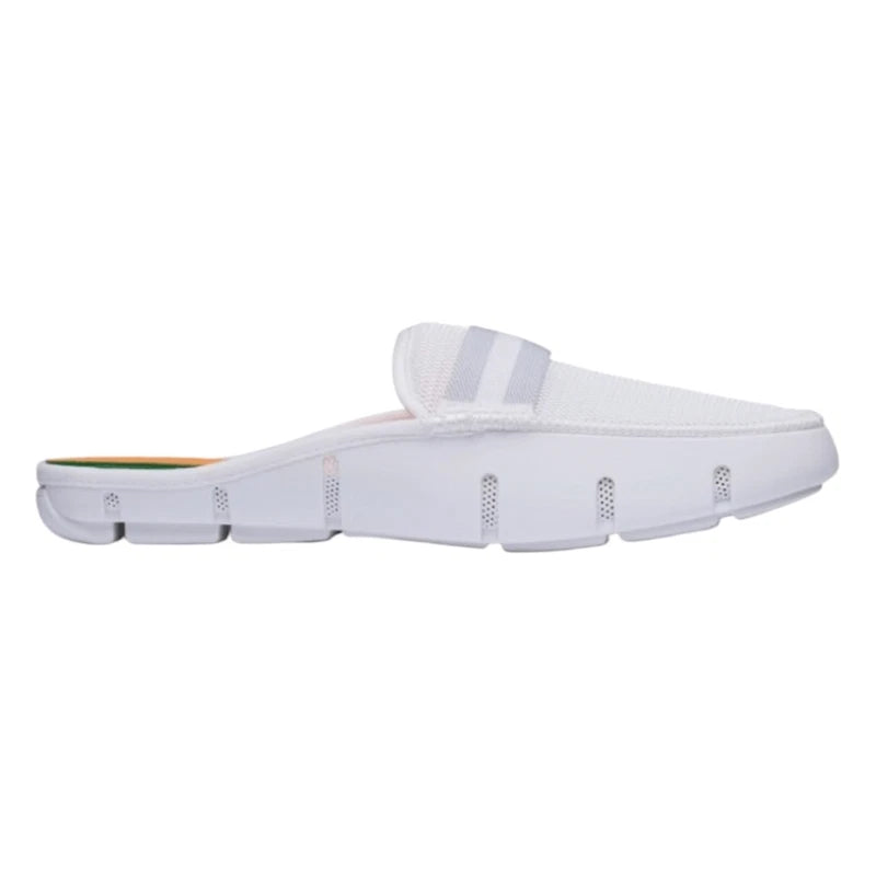 Swims Slide Loafer Sandals Beach Slippers White EVA US9