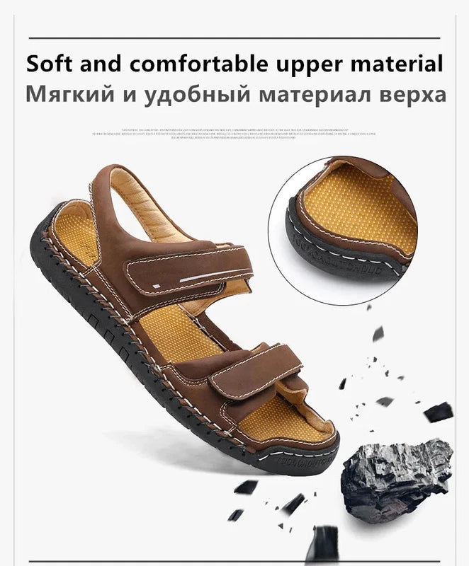 Summer Men's Classic Sandals Comfortable Slippers Beach Outdoor Casual Shoes