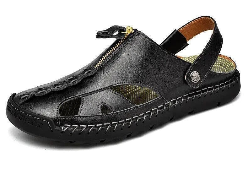 Men's Hollow Out Sandals Outdoor Comfortable Beach Slippers Casual Shoes Summer