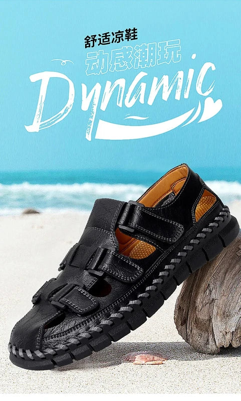 Summer Men Sandal Fashion Roman Slippers Breathable Comfortable Beach Shoes