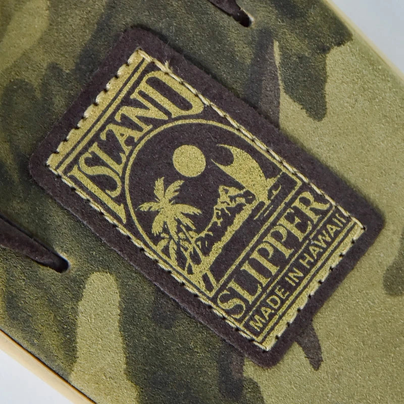 SALE - Island Slipper Men's Two Tone Leather and Suede Size 9