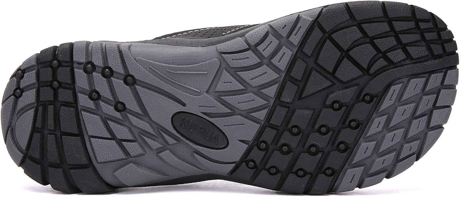 KUBUA Men's Beach Flip-Flops Water Sandals Outdoor Athletic Thong Sandal...