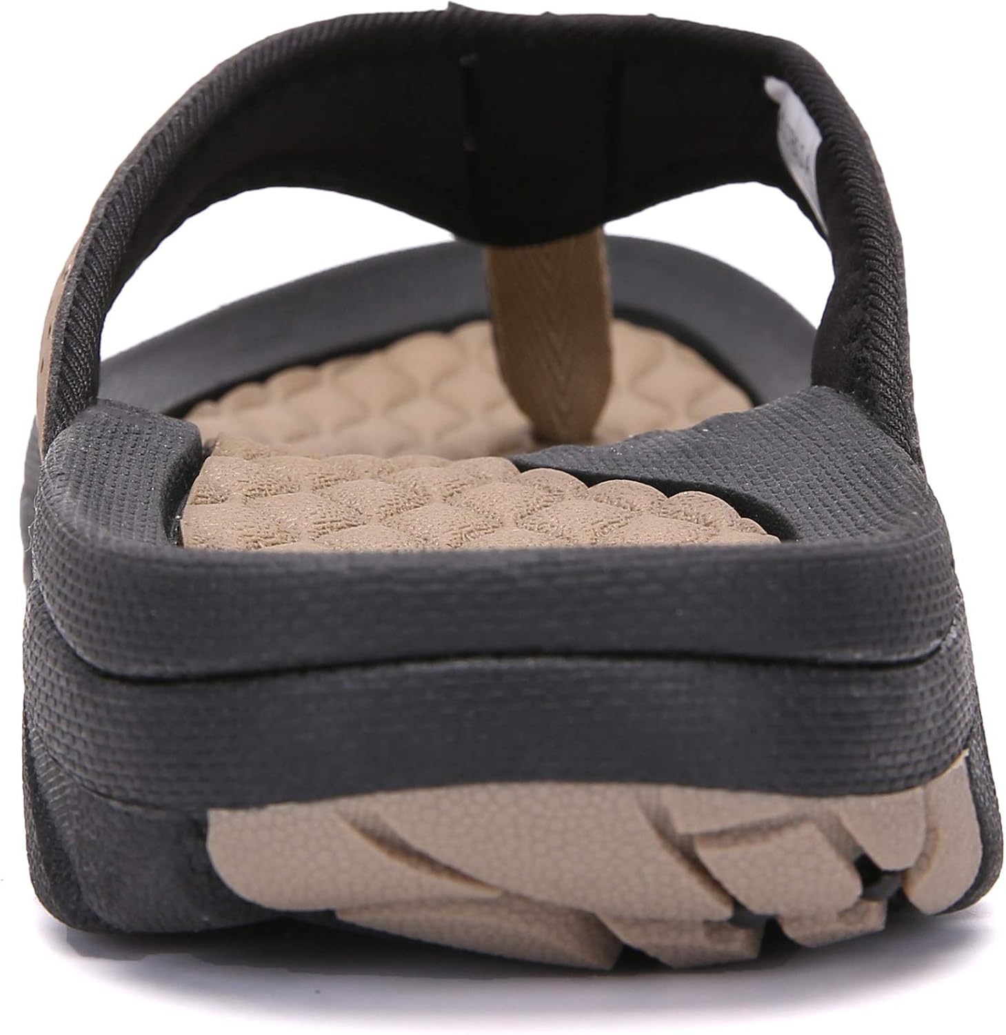 KUBUA Men's Beach Flip-Flops Water Sandals Outdoor Athletic Thong Sandal...