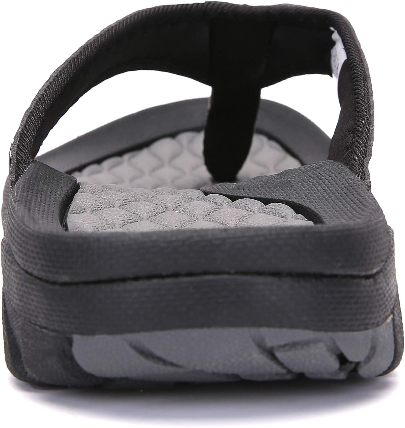KUBUA Men's Beach Flip-Flops Water Sandals Outdoor Athletic Thong Sandal...