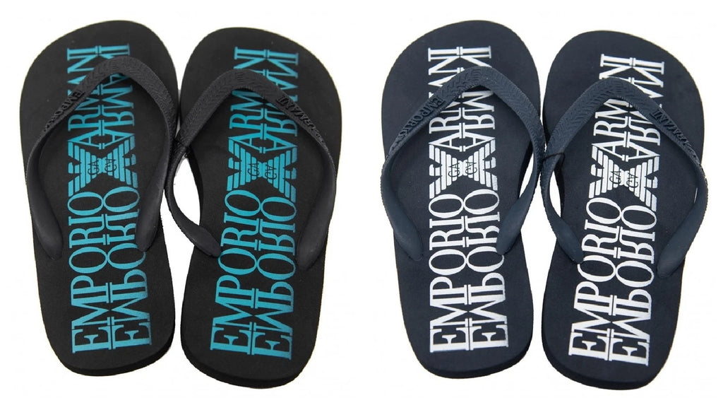 Flip flops man EMPORIO ARMANI beach or pool slippers article 211301 4P498 FLIP F