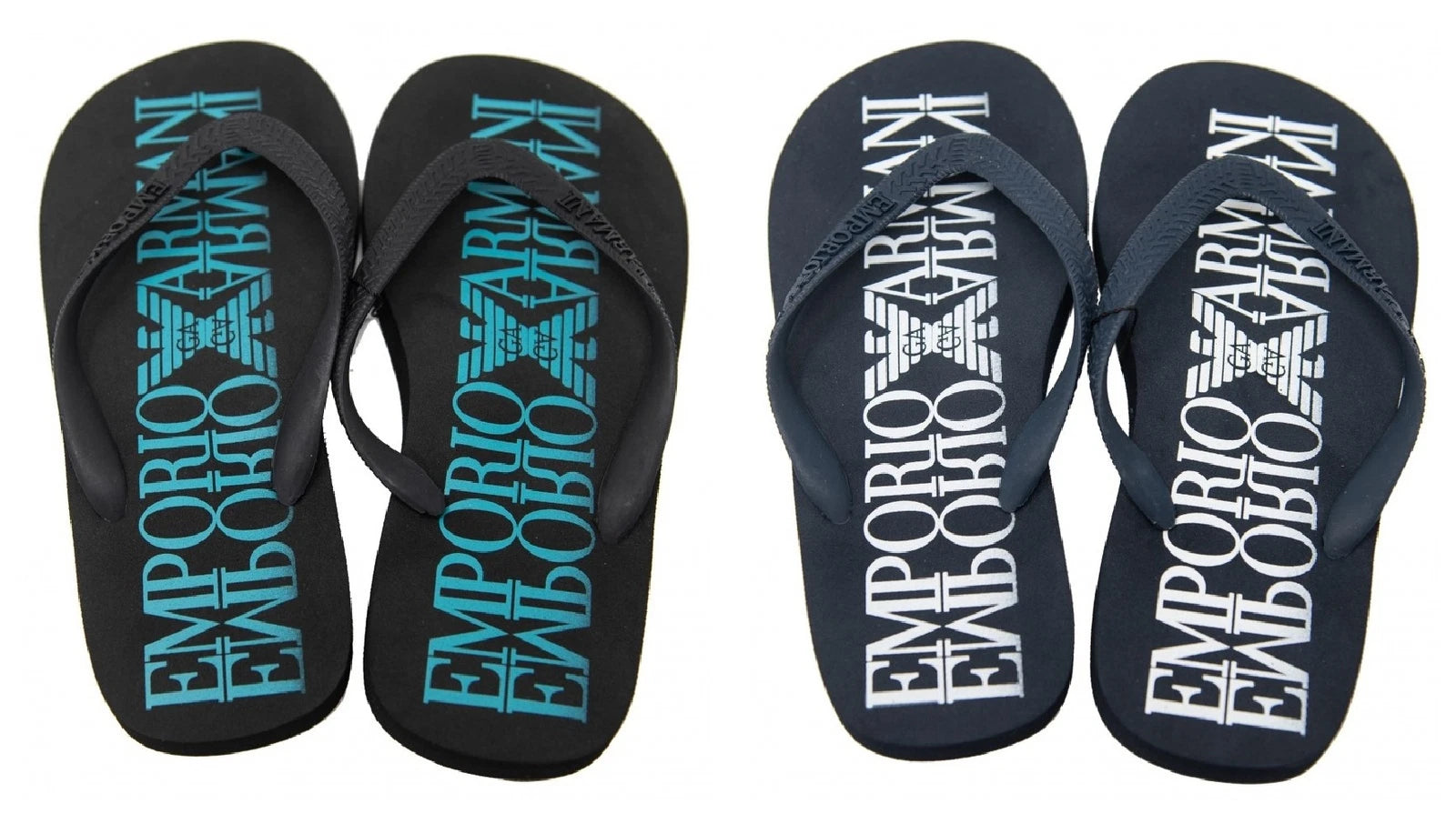 Flip flops man EMPORIO ARMANI beach or pool slippers article 211301 4P498 FLIP F