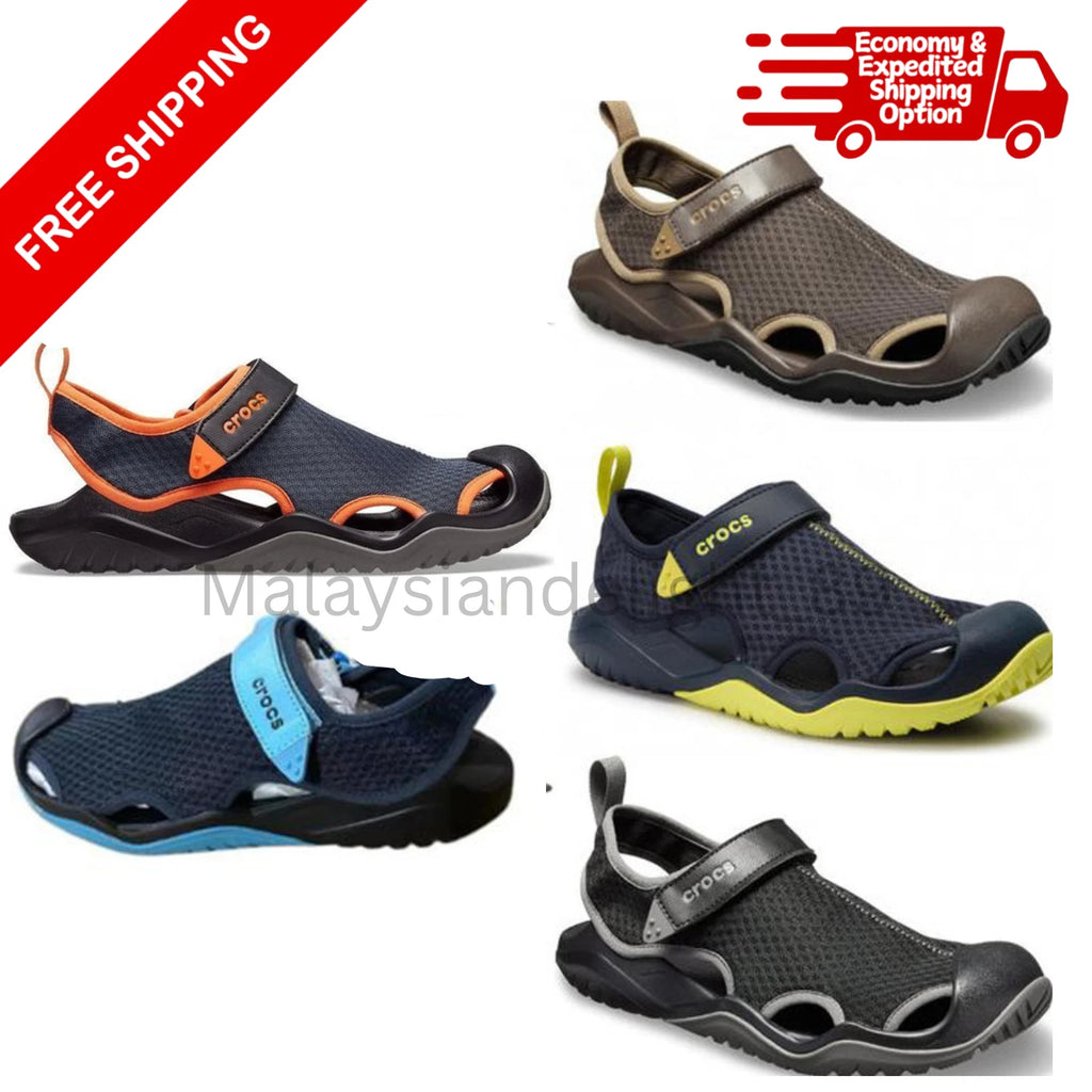Crocs Swiftwater Sandals Men's - Comfortable Water Shoes [PRE-ORDER for YELLOW]