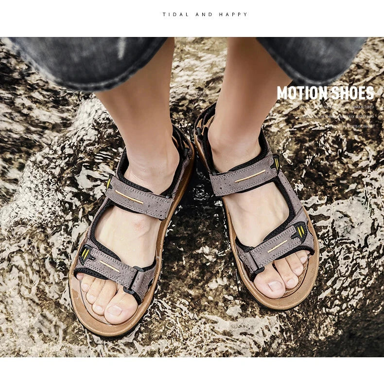Men's Summer Sandals Outdoor Beach Casual Shoes Lightweight Comfort Slippers