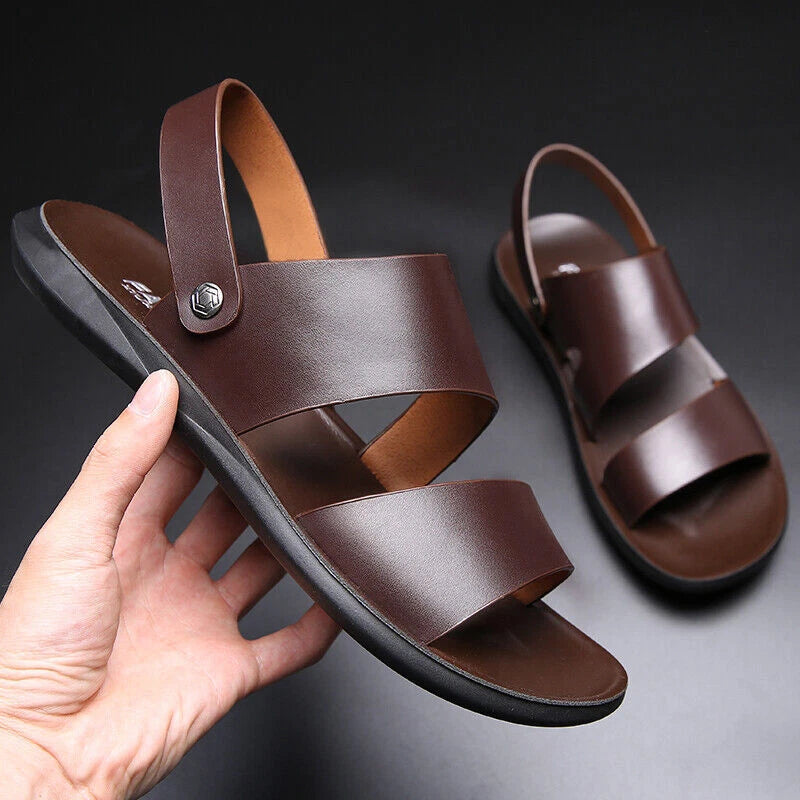 Fashion Casual Flats Summer Beach Slippers Men Sandals Soft Comfort Slides Shoes