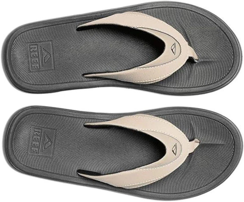 Reef Modern Men’s Flip-Flop Thong Sandal – Black Tan, Comfortable & Durable Beac