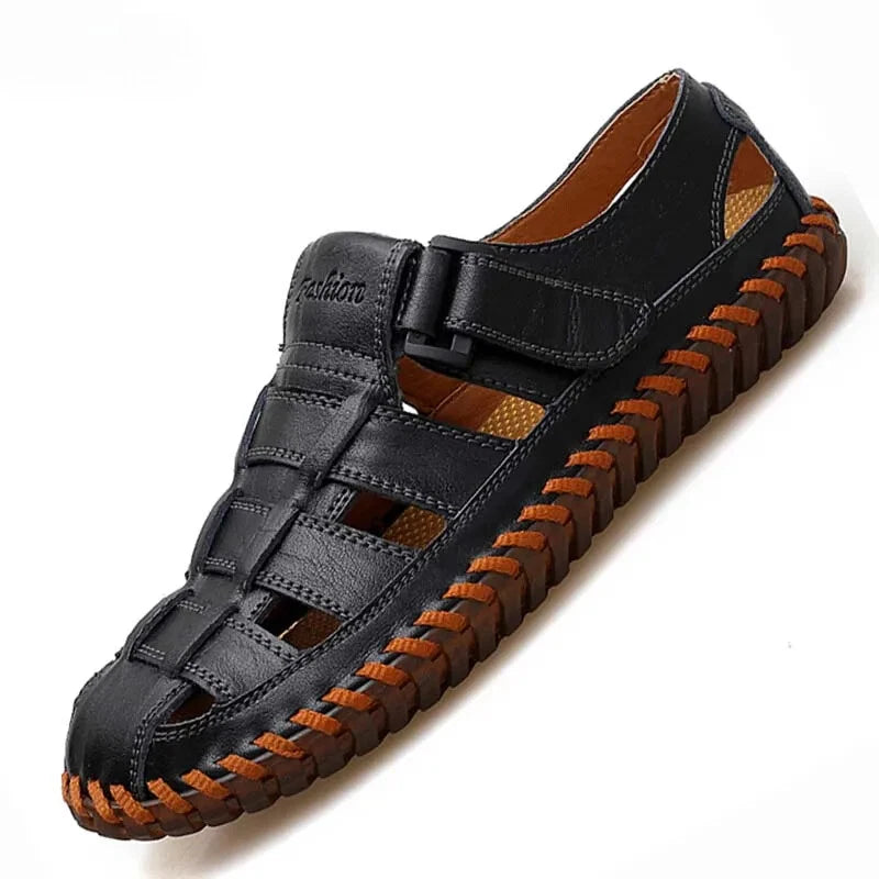 Summer Men's Sandals Outdoor Summer Slippers Beach Breathable Flats Footwear