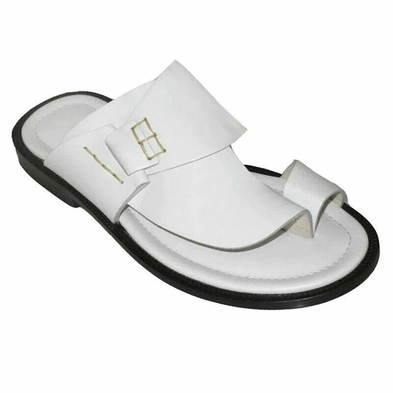 Men's Sandals Slippers Outdoor flip flops faux leather  Beach Casual Shoes