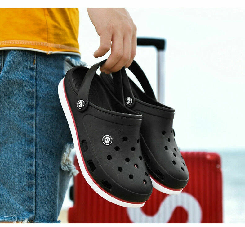 Sandals Men Clogs Slippers Bottom Beach Sandals Men Clog Sandals Breathable