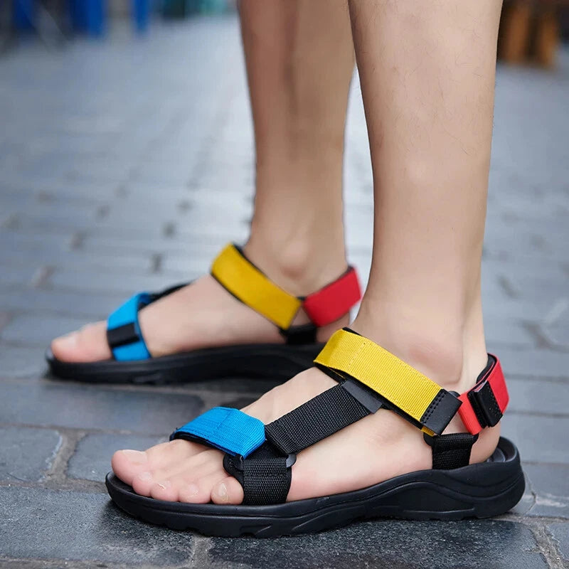 Men's Beach Sandals Comfort Casual Shoes Lightweight Summer Comfort Slippers