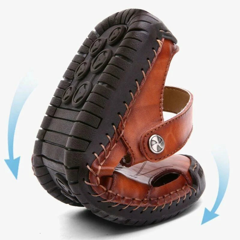 Men Sport Sandals Summer Casual Beach Shoes Closed Toe Walking Travel Outdoor sz