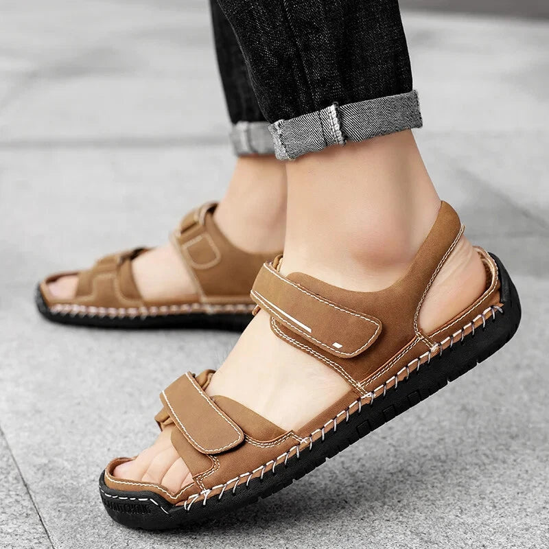Summer Men's Classic Sandals Comfortable Slippers Beach Outdoor Casual Shoes
