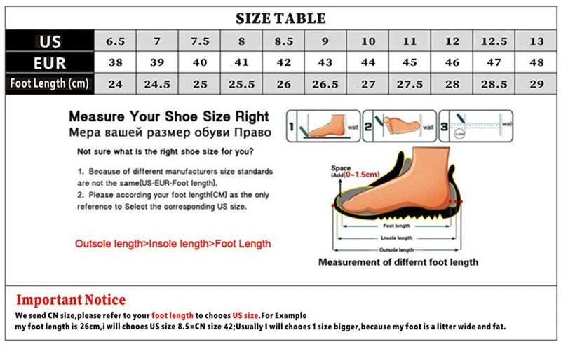Men Sandals Comfortable Flats Outdoor Beach Casual Shoes Slippers Big Size 38-48