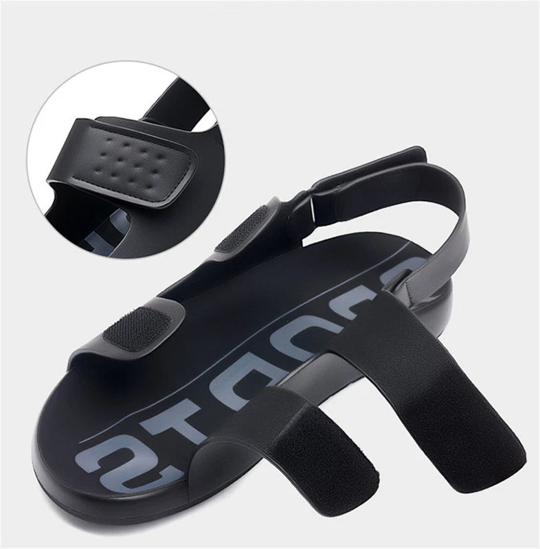 Men Leather Sandals Classic Men Shoes Slippers Soft Sandals