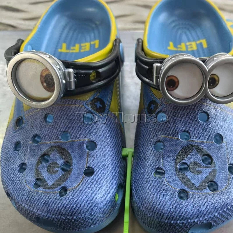 Minions Hole Sandals Slippers Sandals Kawaii Eva Anime Home Beach Shoes Summer S