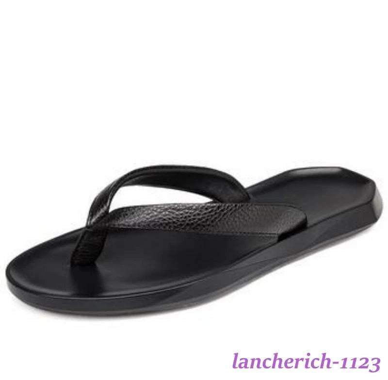 Men's Summer Beach Flip Flops Shoes Outdoor Casual Slipper Comfort Oversize New