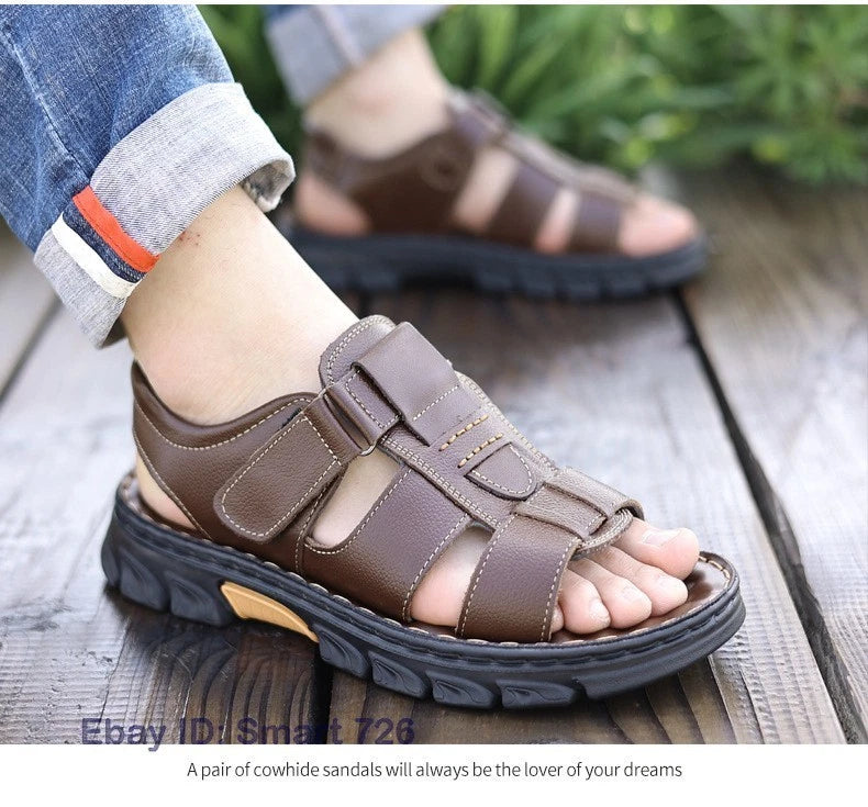 Men's Open Toe Sandals Casual Shoes Sports Comfort Beach Roman Oversize Fashion