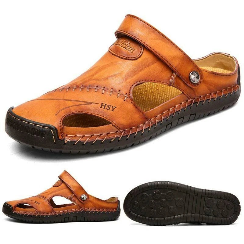 Men Sport Sandals Summer Casual Beach Shoes Closed Toe Walking Travel Outdoor sz