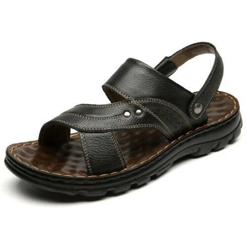 Mens Slingbacks Sandals Open Toe Slippers Straps Sports casual Shoes