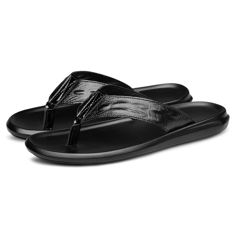 Men Sandals Slippers Thong Flip Flop Outdoor Leisure Water Shoes Black New Beach