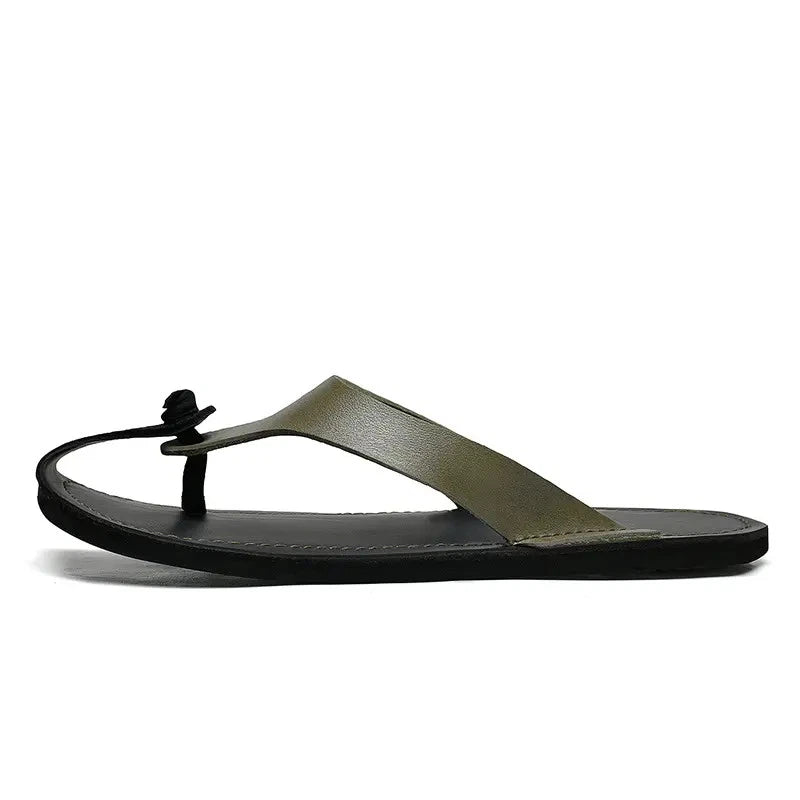 Men's Flip Flops Sandals Beach Slippers Falt Shoes Summer Oversize Fashion Chic