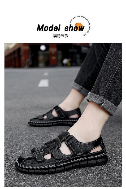 Summer Men Sandal Fashion Roman Slippers Breathable Comfortable Beach Shoes