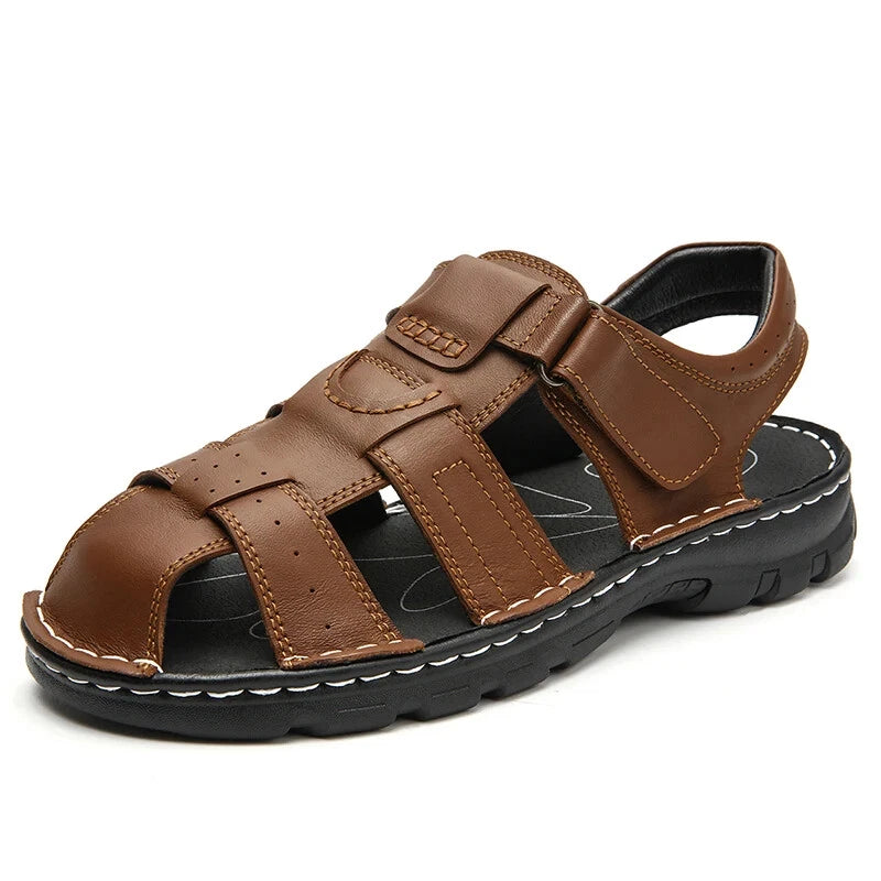 Summer Sandals for Men Fashion Classic Roman Slippers Breathable Beach Shoes