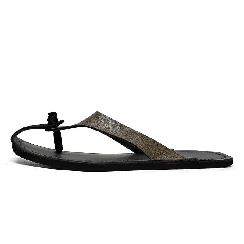 Men's Flip Flops Sandals Beach Slippers Falt Shoes Summer Oversize Fashion Chic