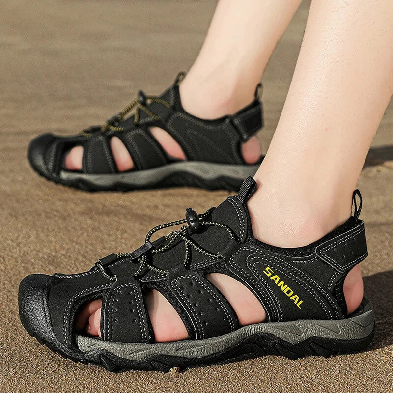 Men Summer Sandals Non-slip Casual Shoes Comfortable Beach Breathable Slippers