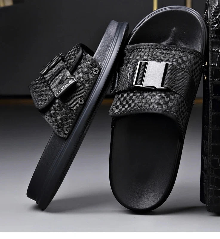 Summer Men Beach Slippers Waterproof Causal Sandals Breathable Walking Shoes