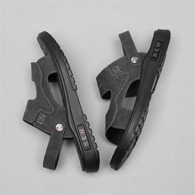 Mens Sandals Indoor Outdoor Beach shoes Slip On Two uses Athletic Slipper