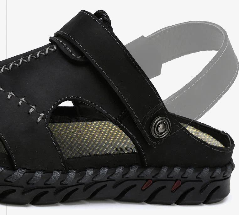 Men's Summer Beach Sandals Shoes Casual Flats Comfort Slippers Slip On 47 48 New
