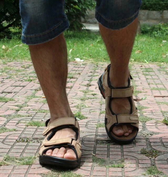 Men's Leisure Summer Beach Open Toe Sandals Sport Hiking Outdoor Shoes Slippers