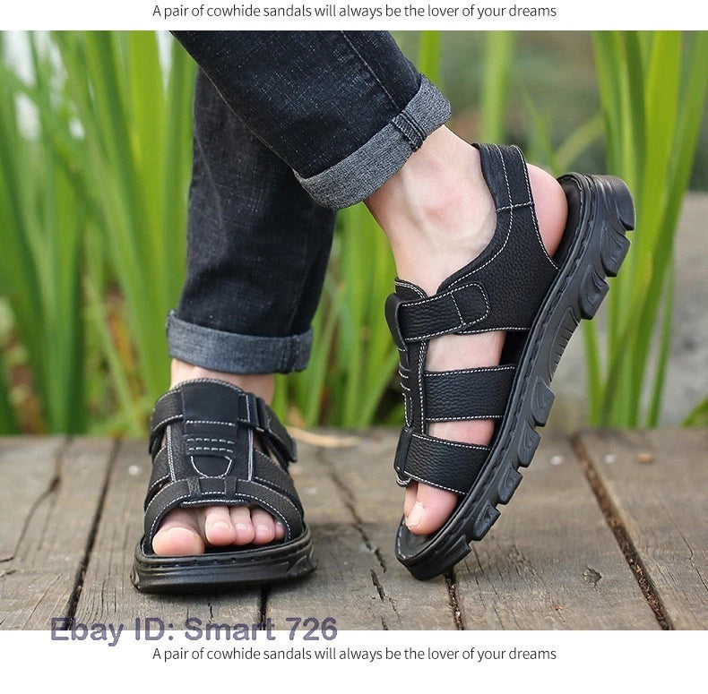 Men's Open Toe Sandals Casual Shoes Sports Comfort Beach Roman Oversize Fashion