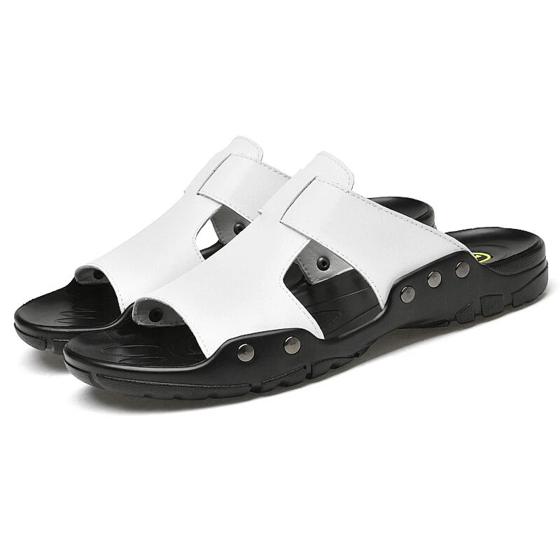 Men's Sandals Slippers Flips Flops Open Toe Slide Outdoor Beach Water Shoes New