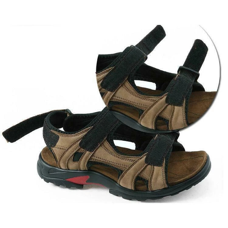 Comfort Men Outdoor Casual Walking Beach Shoes Summer Flat Sandals Slippers