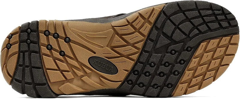 KUBUA Men's Beach Flip-Flops Water Sandals Outdoor Athletic Thong Sandal...