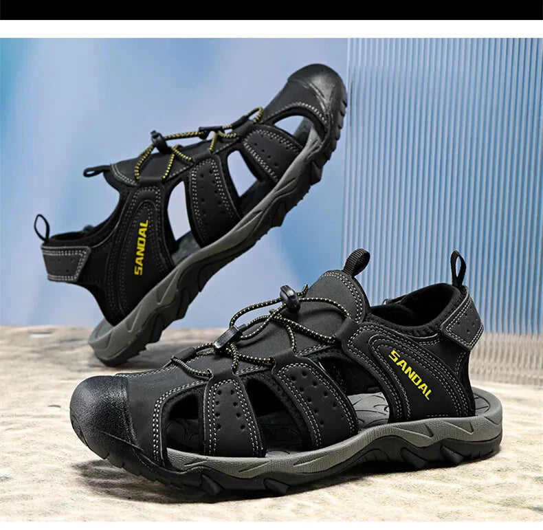 Men Summer Sandals Non-slip Casual Shoes Comfortable Beach Breathable Slippers