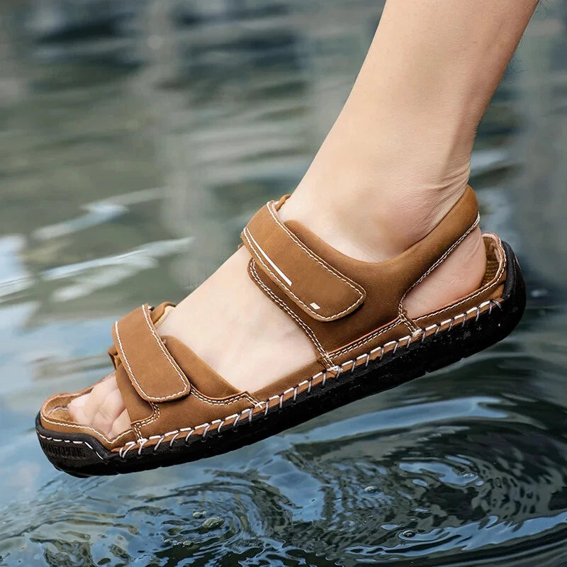 Summer Men's Classic Sandals Comfortable Slippers Beach Outdoor Casual Shoes