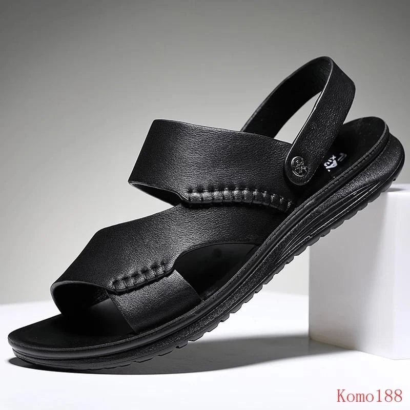 Mens Classic open toe Breathable outdoor beach casual slipper sandals #2