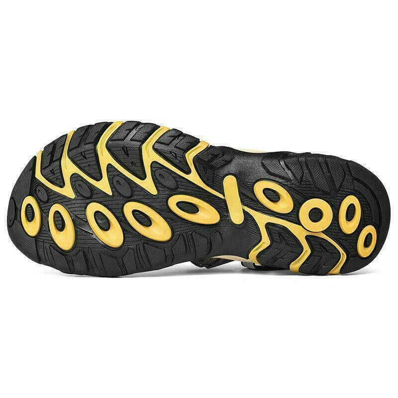 Men's Summer Beach Slippers Casual Outdoor Shoes Open Toe Sandals Oversize Beach