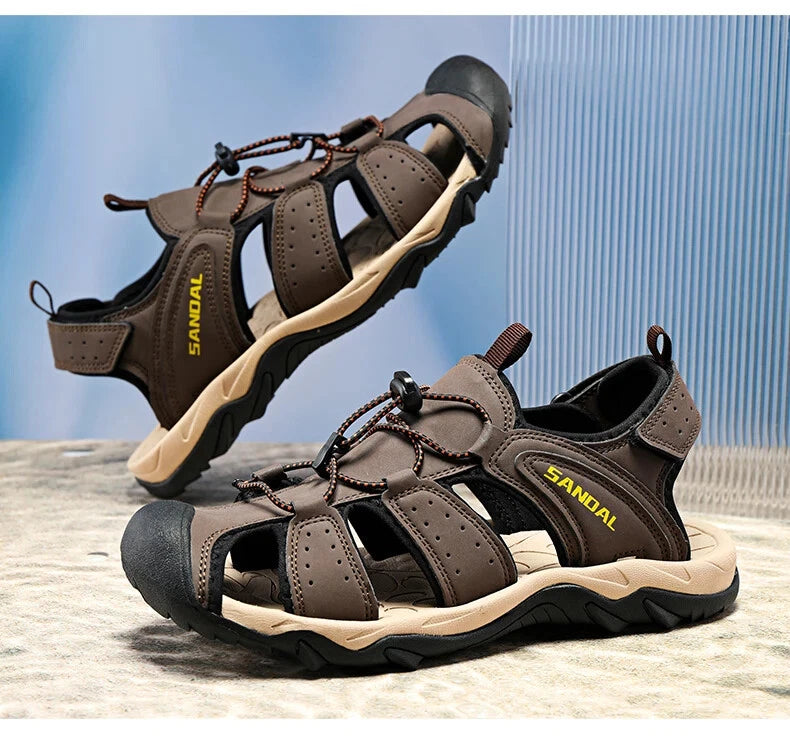 Men Summer Sandals Non-slip Casual Shoes Comfortable Beach Breathable Slippers