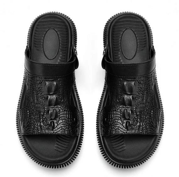 Men's Casual Slippers Shoes Flats Summer Beach Peep Toe Comfort Sandal 38-45 New